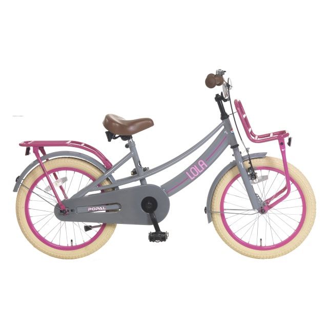 Popal Lola 18 inch Grijs Roze